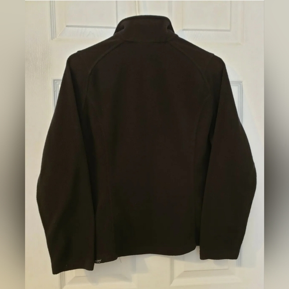 LANDS END WOMEN'S FLEECE 1/4 ZIP PULL OVER JACKET POLARTEC BLACK SIZE SMALL 6-8 - Picture 9 of 10
